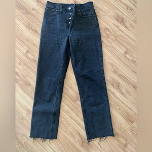 Denim Forum Arlo High Rise Straight